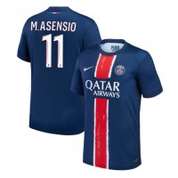 Paris Saint-Germain Marco Asensio #11 Hjemmedrakt 2024-25 Kortermet